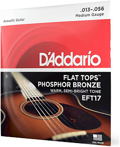 D'ADDARIO EFT 17 - Струны для акустической гитары