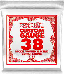 ERNIE BALL 1138 Nickel Wound .038 - Струна одиночная для электрогитары