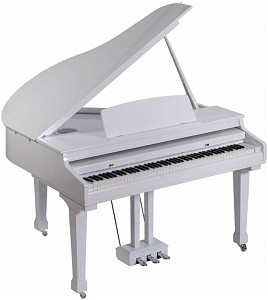 ORLA Grand-500-WHITE Цифровой рояль, с автоаккомпанементом, белый, (2 коробки)