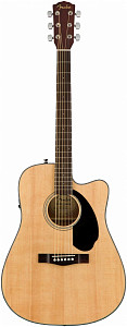FENDER CD-60SCE Natural - Гитара электроакустическая
