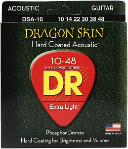 DR DSA 10/12 - Струны для 12 струнной акустической гитары