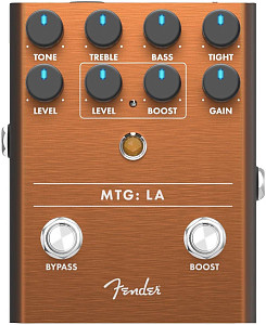 FENDER MTG:LA TUBE DISTORTION напольная гитарная педаль эффекта дисторшн