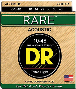 DR RPL 10 - Струны для акустической гитары