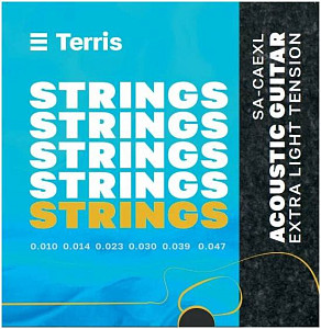 TERRIS SA-CAE XL - Струны для акустической гитары