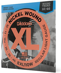 D'ADDARIO EXL110 W - Струны для электрогитары