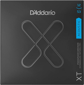 D'ADDARIO XTAPB1253 - Струны для акустической гитары; Серия XT; Фосфорная бронза,12-53