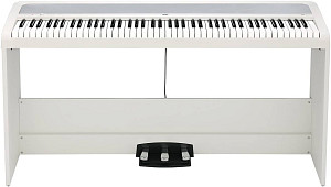 KORG B2SP WH цифровое пианино, взвешенная клавиатура, 12 тембров, педаль,...