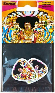 DUNLOP HENDRIX BOLD AS LOVE- упак. 6 шт - Набор медиаторов