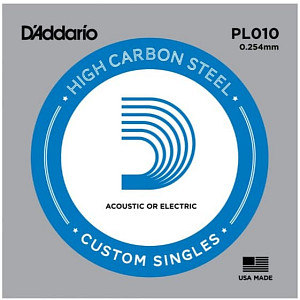 D`Addario PL010 - Одиночная струна .010"
