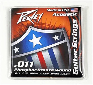 PEAVEY Phosphor Bronze-Balanced 11s - Струны