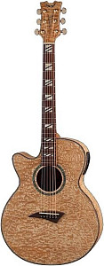 DEAN PE QA L GN - электроакустическая гитара ЛЕВОСТОРОННЯЯ с вырезом из...