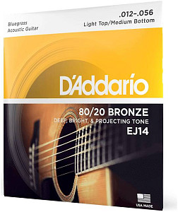 D'ADDARIO EJ14 - Струны для акустической гитары