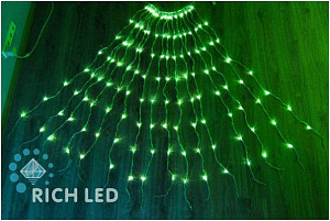 RICH LED RL-WF0.5*1.6-24V-G - Занавес