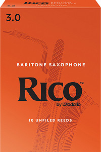 RLA1030 Rico Трости для саксофона баритон, размер 3.0, 10шт, Rico