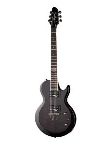 CP-52FTBK-GLOSS Электрогитара, черная, Clevan