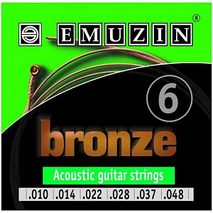 EMUZIN 6А153 - Струны для акустической гитары