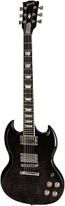 GIBSON 2019 SG MODERN TRANS BLACK FADE электрогитара, цвет черный, в комплекте...