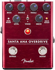 FENDER SANTA ANA OVERDRIVE PEDAL - Педаль эффектов