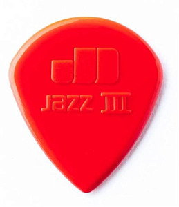 DUNLOP NYLON JAZZ-6/PLYPK медиаторы нейлоновые 1,38 красные