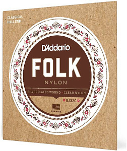 D'ADDARIO EJ32 C - Струны для фолк гитары