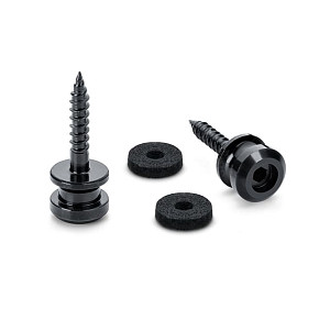 Schaller 24030400 S-Lock M - Крепление ремня, черный хром