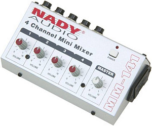 NADY MM-141 MINI MIXER - Микшерный пульт