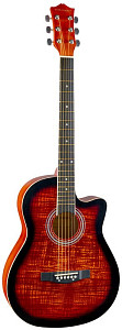 COLOMBO LF - 3800 CT / SB - Акустическая гитара с вырезом