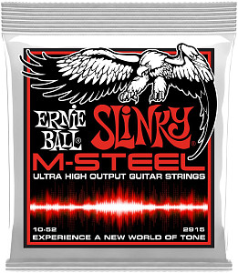 ERNIE BALL 2915 M-Steel Slinky STHB 10-52 - Струны для электрогитары