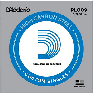 D`Addario PL009 - Одиночная струна .009"