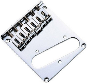 PAXPHIL BT001 CR T-TYPE BRIDGE - струнодержатель для электрогитары телекастер,...