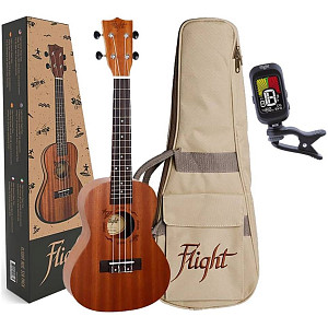 FLIGHT NUC PACK - Укулеле + тюнер, концерт