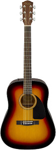FENDER CD-60 DREAD V3 DS SB - Гитара акустическая