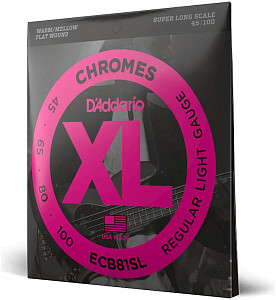 D'ADDARIO ECB 81SL - Струны для бас-гитары