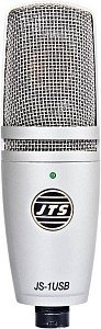JTS JS-1USB Микрофон студийный крупномембранный, 20-20000Гц