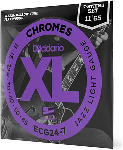 D'ADDARIO ECG24-7 - Струны для 7 струнной электрогитары