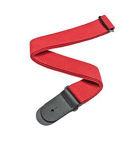 Planet Waves 50CT05 Cotton - Ремень для гитары, красный