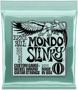 ERNIE BALL 2211 Nickel Wound Slinky Mondo 10.5-52 - Струны для электрогитары