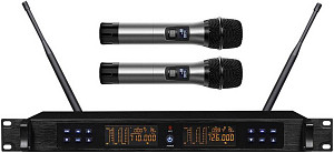 AXELVOX DWS7000HT (RT Bundle) - радиосистема 2 ручных микрофона, 2 держателя...