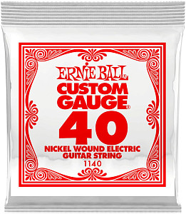 ERNIE BALL 1140 Nickel Wound .040 - Струна одиночная для электрогитары
