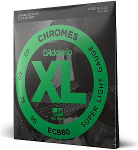 D'ADDARIO ECB 80 - Струны для бас-гитары